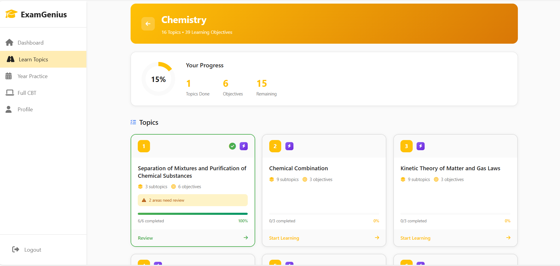 ExamGenius Guided Learning 1